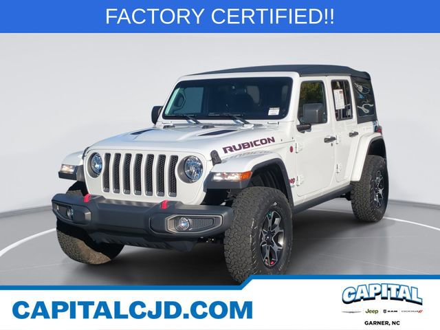 Certified 2020 Jeep Wrangler Unlimited Rubicon w/ Cold Weather Group