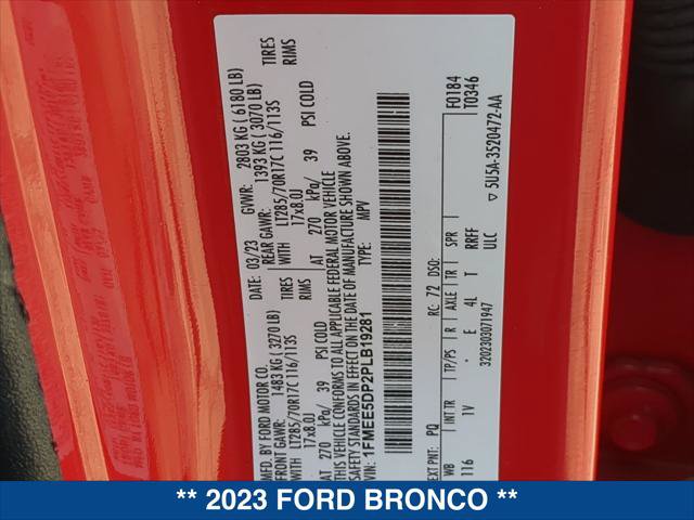 Used 2023 Ford Bronco Badlands AWD/4WD image 24