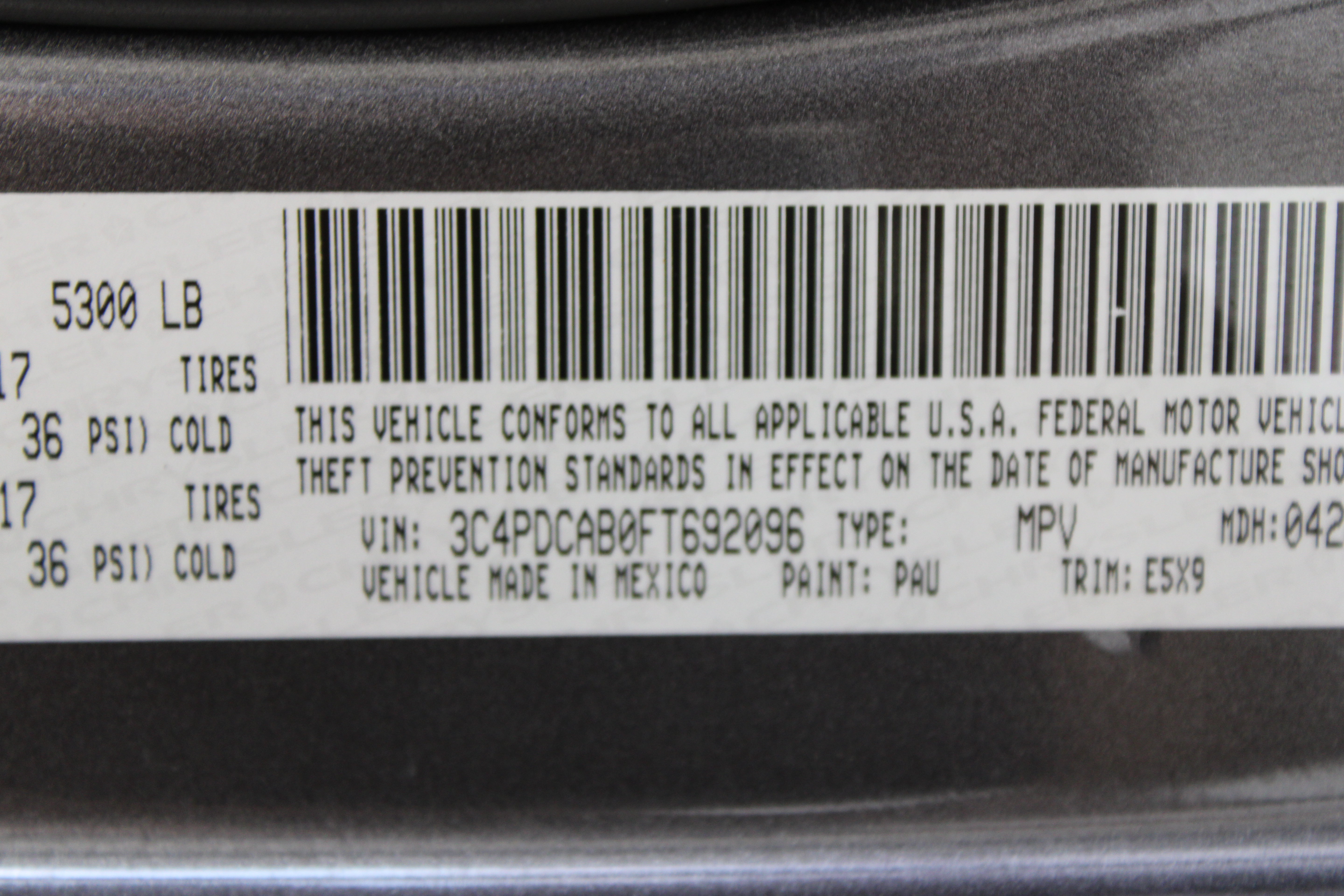Used 2015 Dodge Journey American Value Package w/ Flexible Seating Group FWD image 37