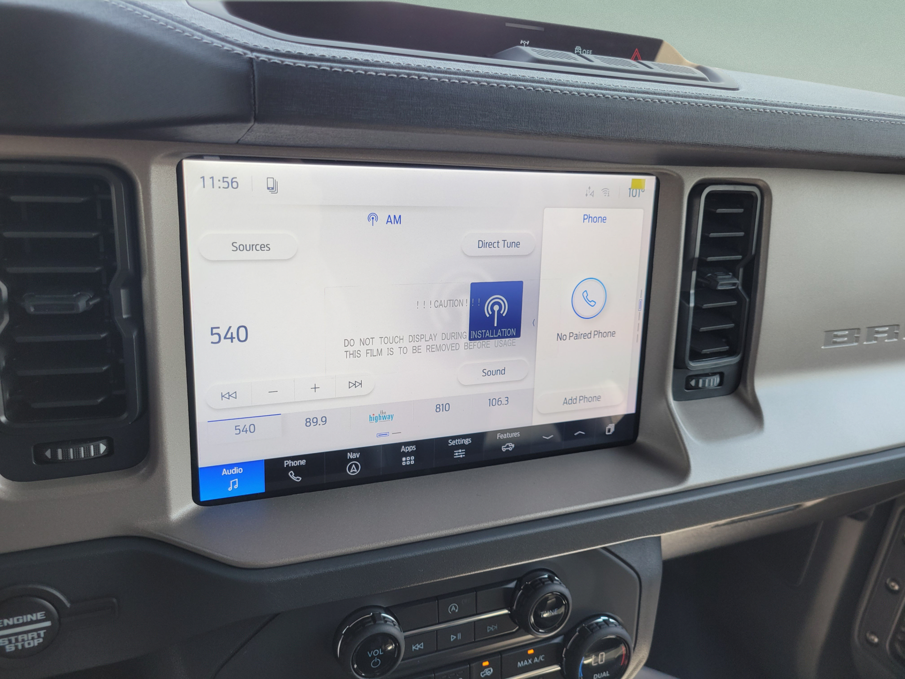 New 2026 Ford Bronco Outer Banks AWD/4WD image 25