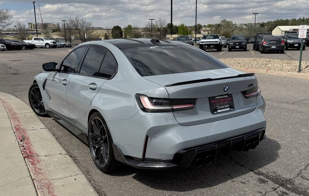 Used 2023 BMW M3 Competition w/ M Carbon Exterior Package RWD image 6