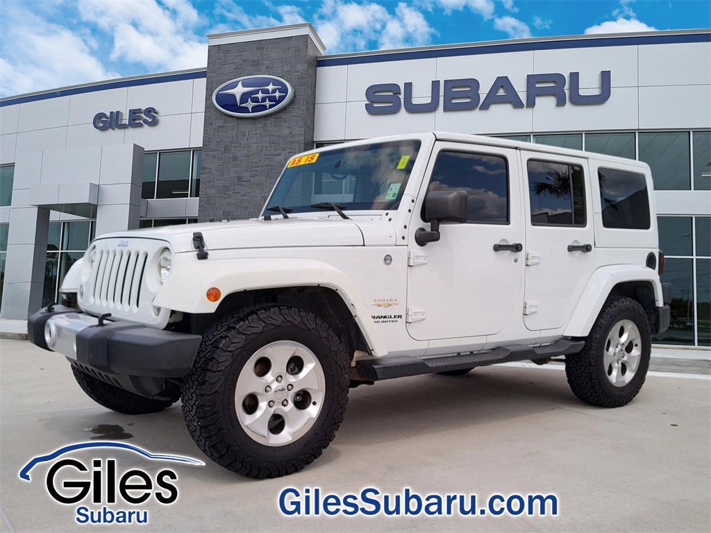 Used 2015 Jeep Wrangler Unlimited Sahara w/ Max Tow Package