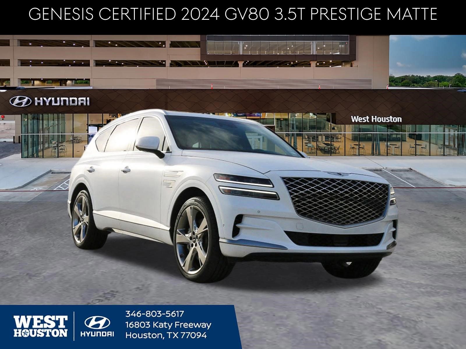 Used 2024 Genesis GV80 3.5T image 1