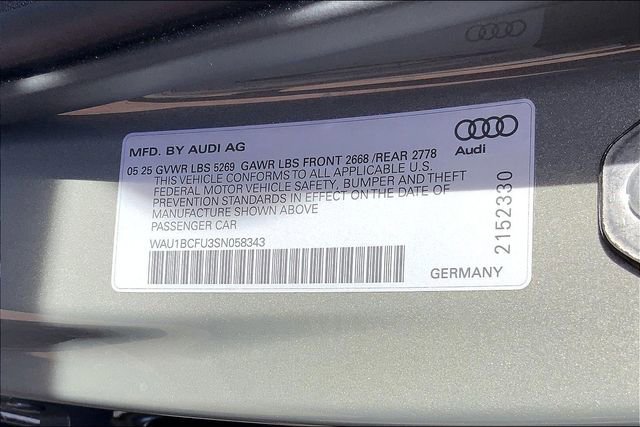 Certified 2025 Audi A5 2.0T Premium w/ Convenience Package image 34