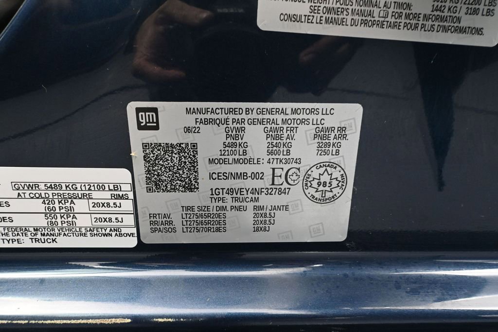 Used 2022 GMC Sierra 3500 AT4 w/ AT4 Premium Plus Package AWD/4WD image 61