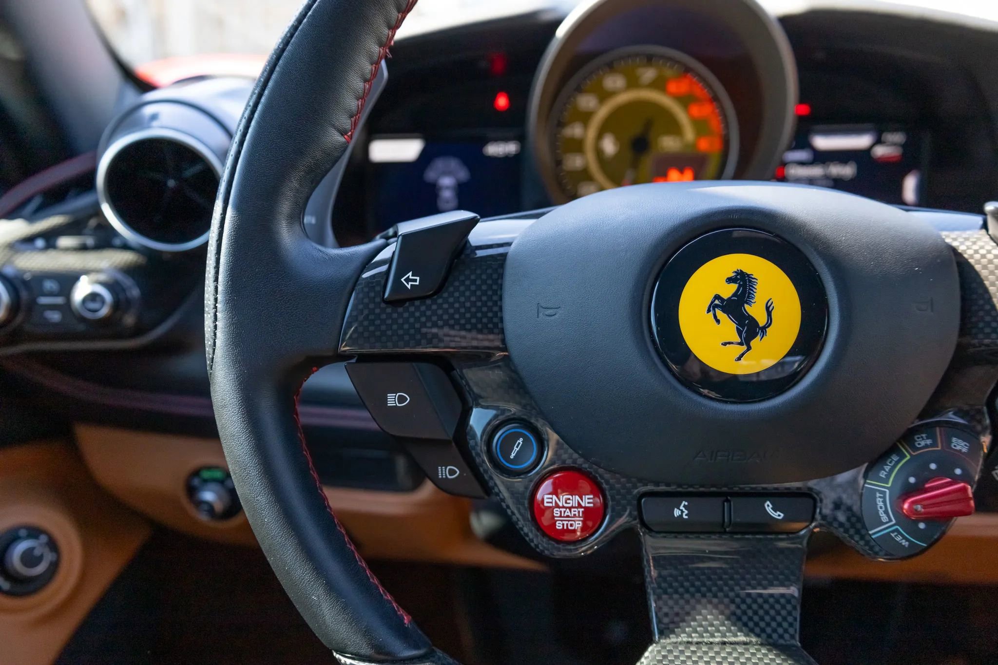 Used 2020 Ferrari F8 Tributo Tributo Coupe 2D image 47