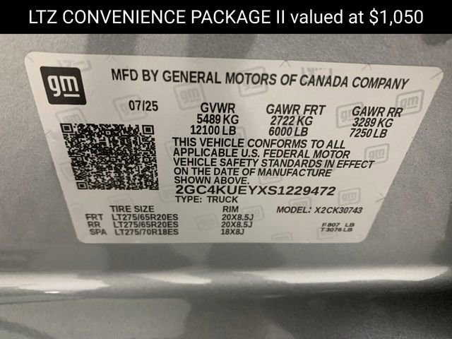 New 2025 Chevrolet Silverado 3500 LTZ w/ LTZ Plus Package image 9