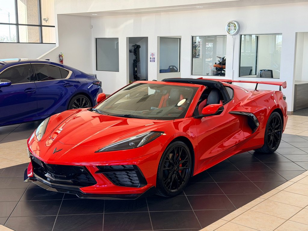 Used 2023 Chevrolet Corvette Stingray Premium Cpe w/ Stealth Interior Trim Package RWD image 27