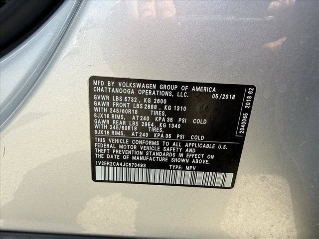 Used 2018 Volkswagen Atlas SEL FWD image 29