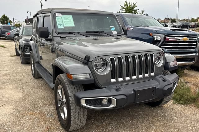 Used 2022 Jeep Wrangler Unlimited Sahara w/ LED Lighting Group AWD/4WD image 2