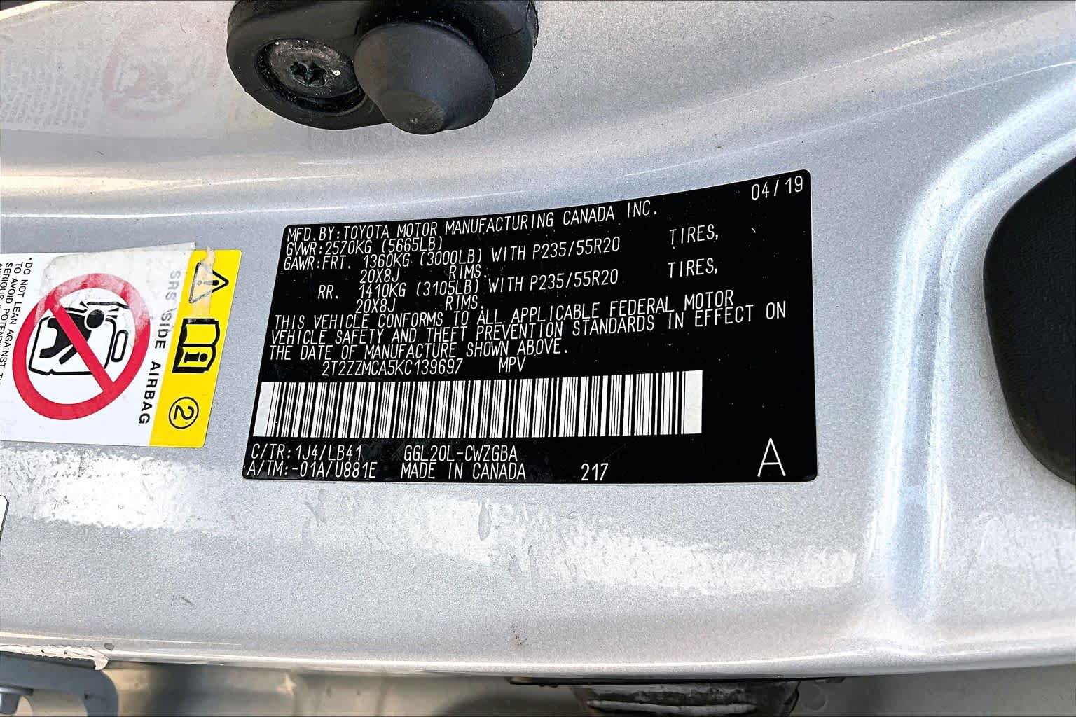 Used 2019 Lexus RX 350 FWD w/ Premium Package image 35