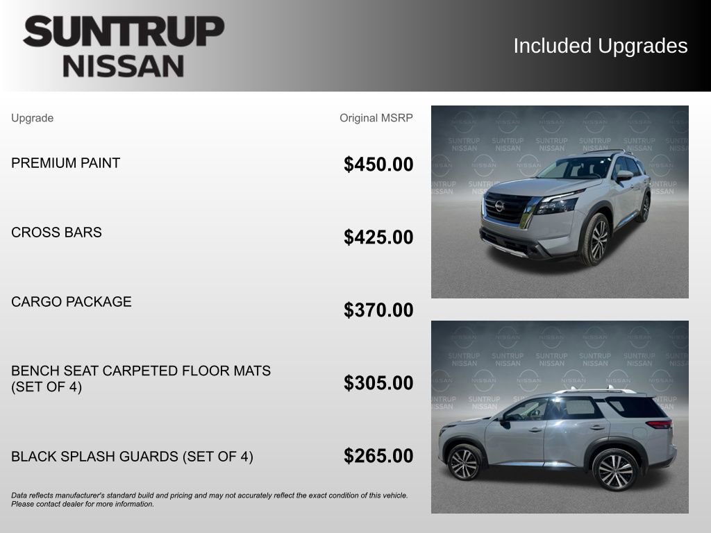 Used 2025 Nissan Pathfinder Platinum w/ Cargo Package image 2