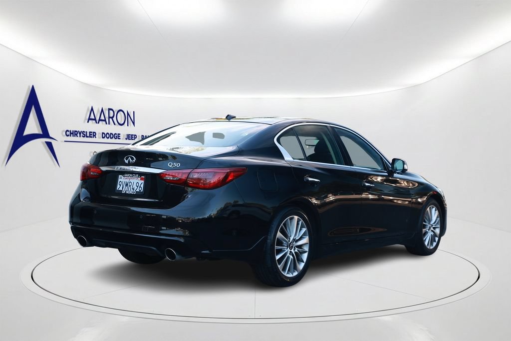 Used 2024 INFINITI Q50 Luxe w/ Cargo Package RWD image 4
