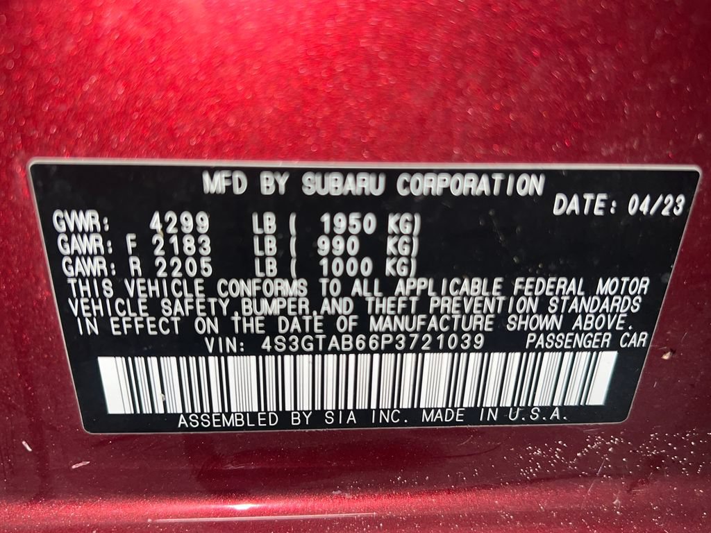 Used 2023 Subaru Impreza 2.0i AWD/4WD image 32