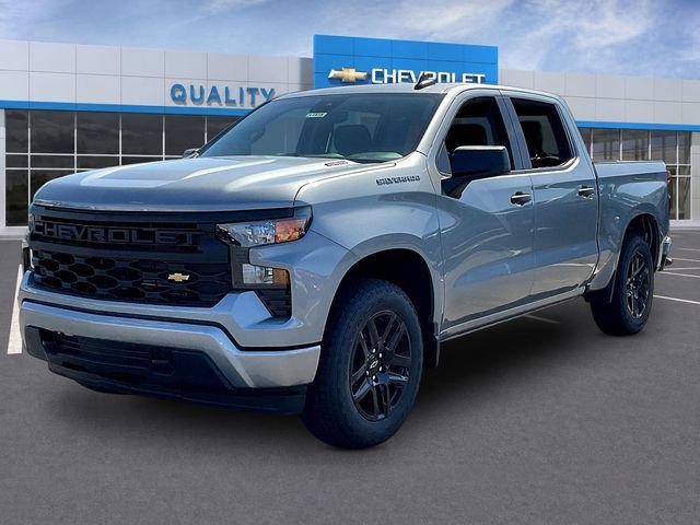 New 2026 Chevrolet Silverado 1500 Custom w/ Turbomax Blackout Package RWD image 2
