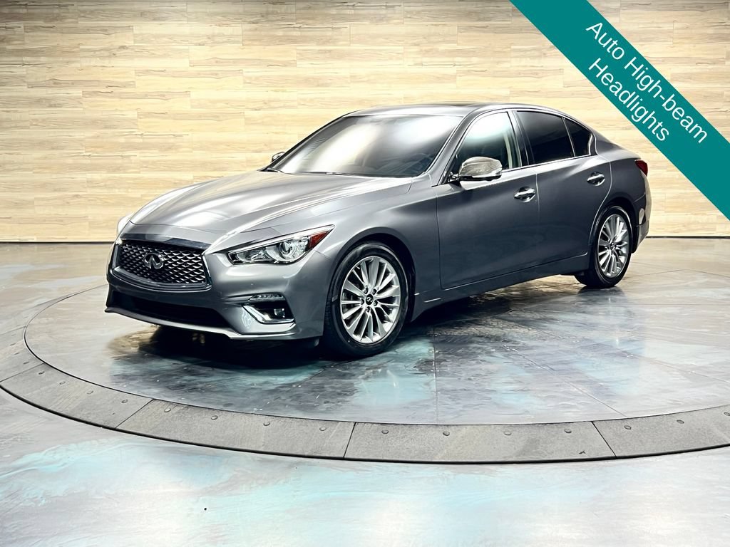 Used 2022 INFINITI Q50 Luxe w/ Cargo Package RWD image 9