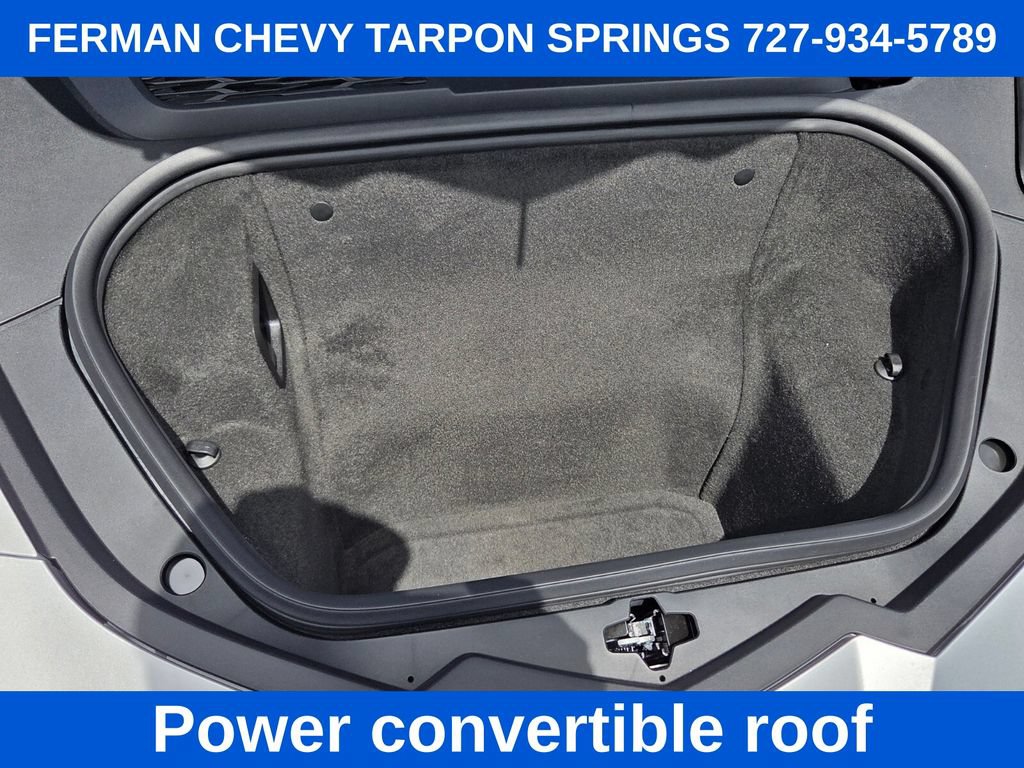 New 2027 Chevrolet Corvette Stingray Convertible w/ Chrome Exterior Badge Package RWD image 20