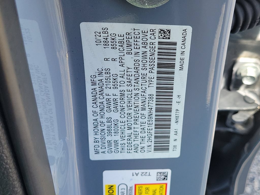 Used 2022 Honda Civic Si image 26