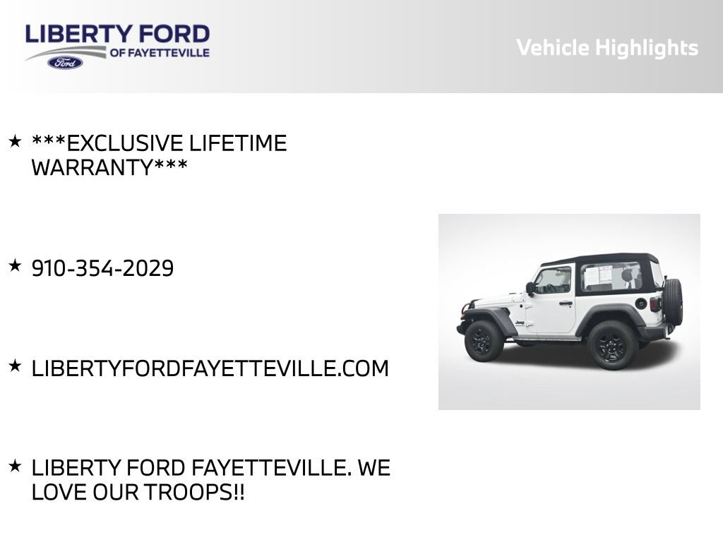 Used 2024 Jeep Wrangler Sport AWD/4WD image 5