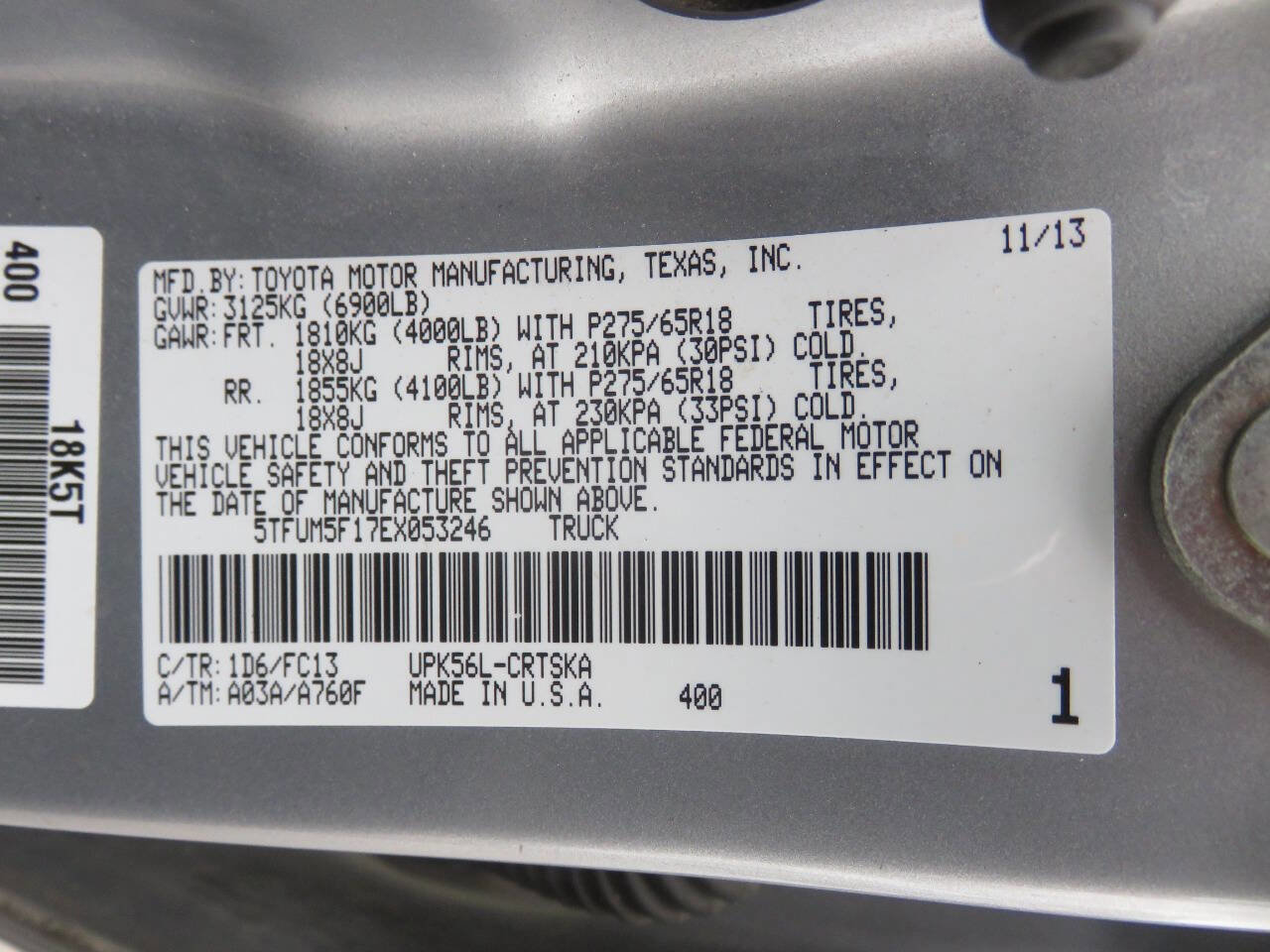 Used 2014 Toyota Tundra SR5 w/ SR5 Upgrade Package AWD/4WD image 39
