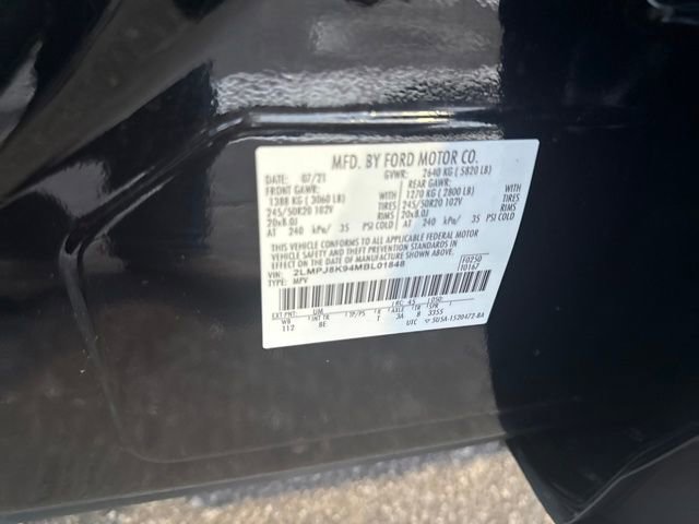 Used 2021 Lincoln Nautilus Reserve w/ Cargo Utility Package image 34