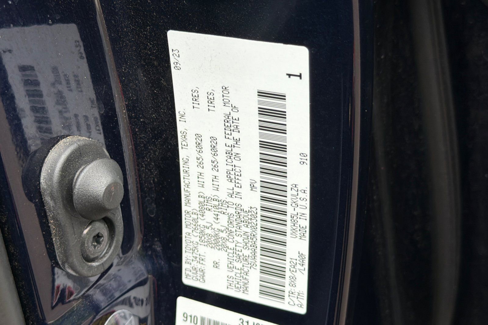 Used 2024 Toyota Sequoia Limited w/ TRD Off-Road Package image 30