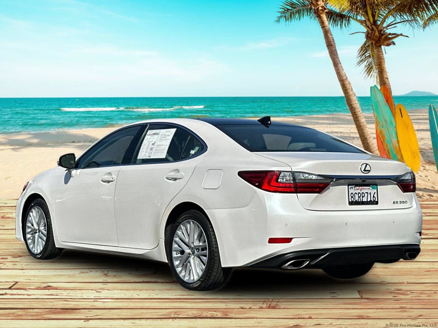 Used 2018 Lexus ES 350 w/ Luxury Package w/Wood Trim FWD image 4