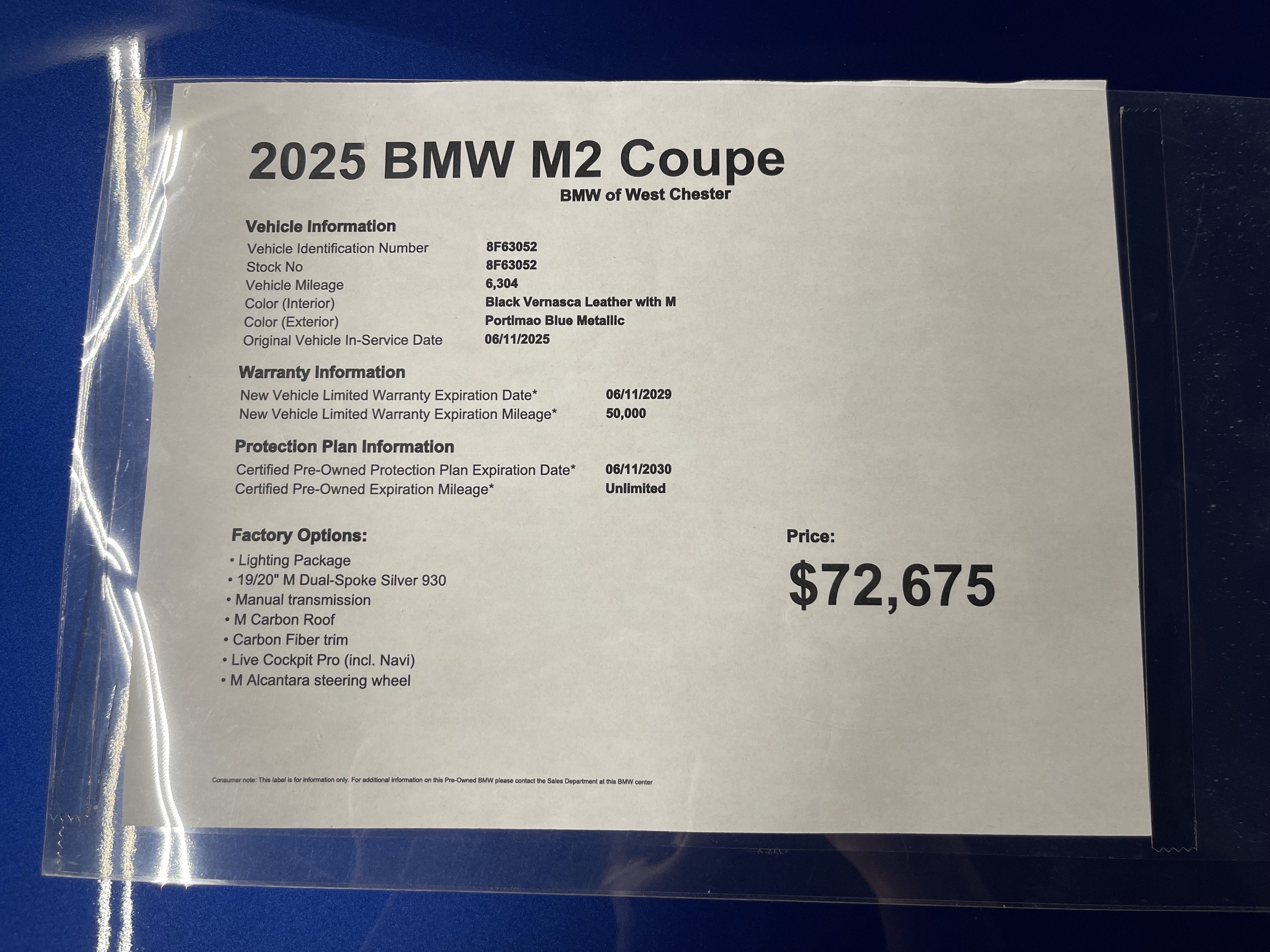 Certified 2025 BMW M2 w/ Lighting Package RWD image 17