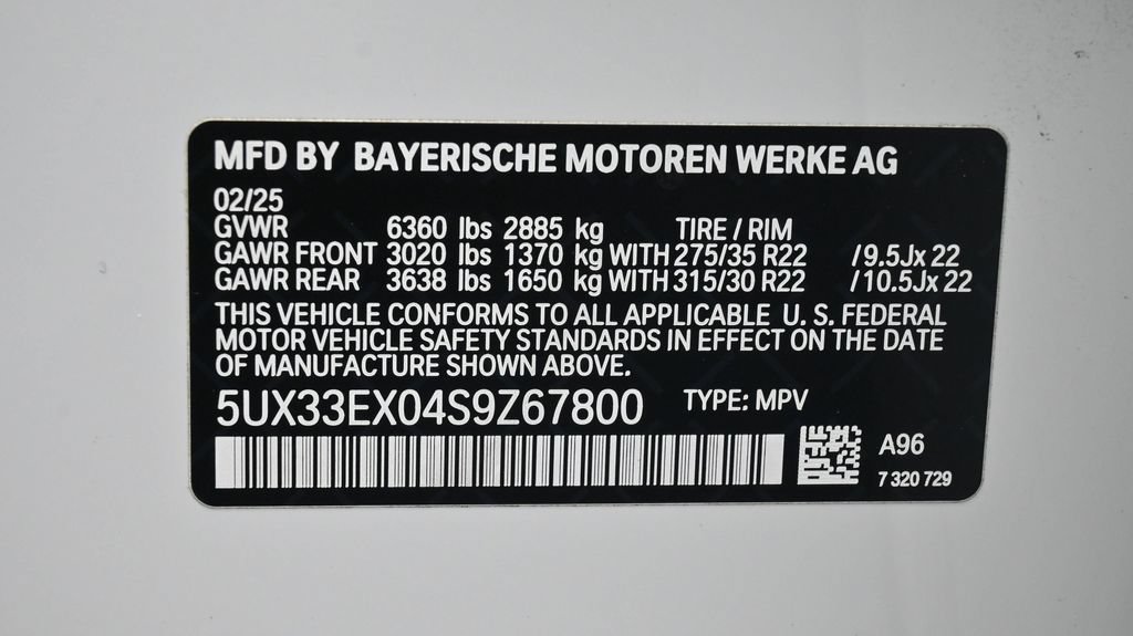 Used 2025 BMW X6 xDrive40i w/ Executive Package AWD/4WD image 24