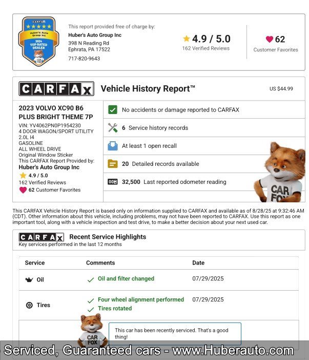 Used 2023 Volvo XC90 B6 Plus w/ Protection Package image 5