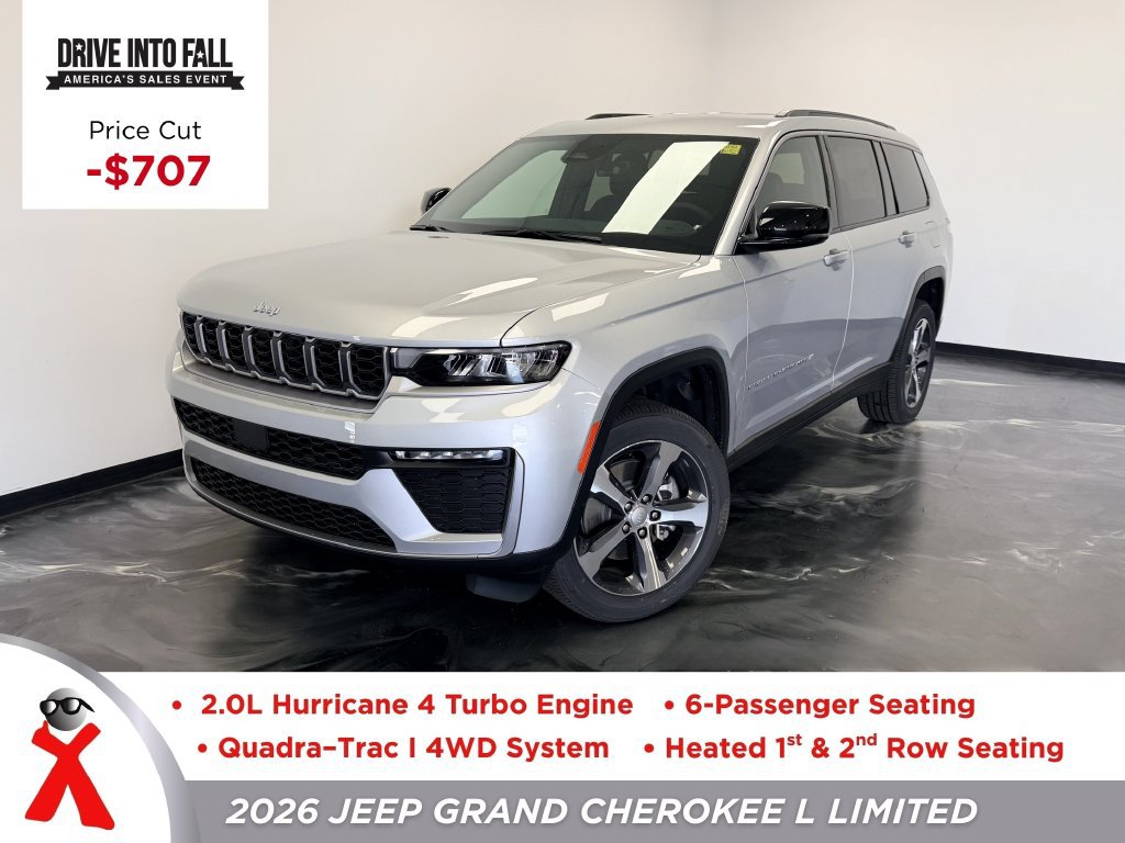 New 2026 Jeep Grand Cherokee L Limited w/ Trailer Tow Package