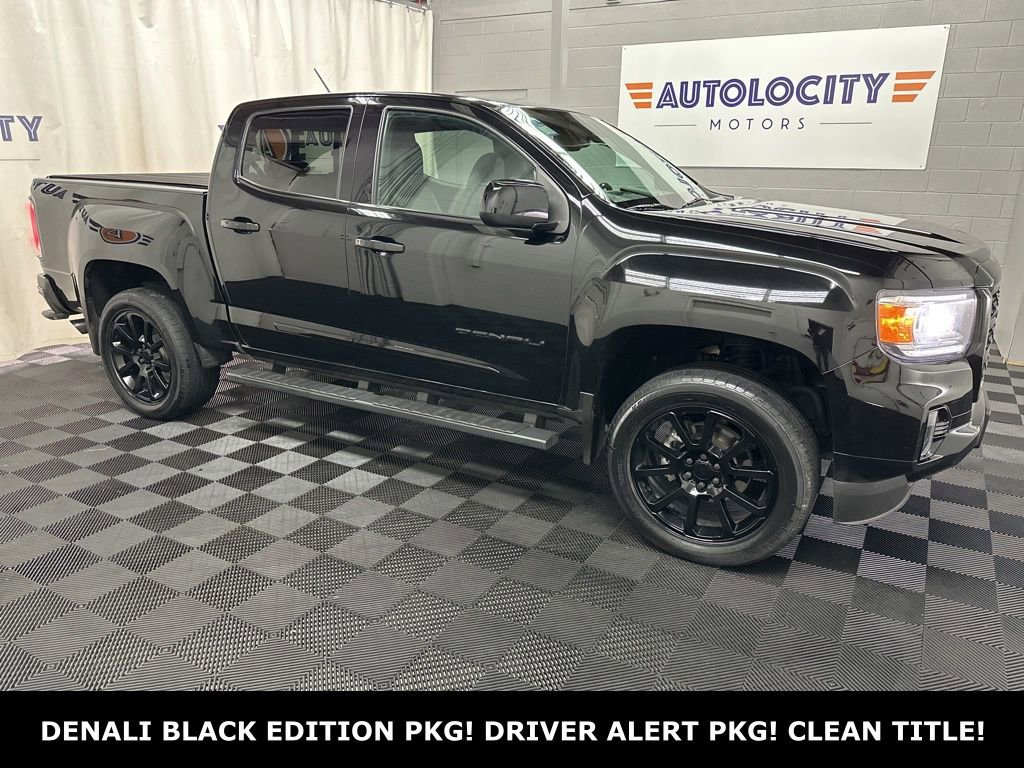 Used 2022 GMC Canyon Denali w/ Denali Black Edition Package AWD/4WD image 1