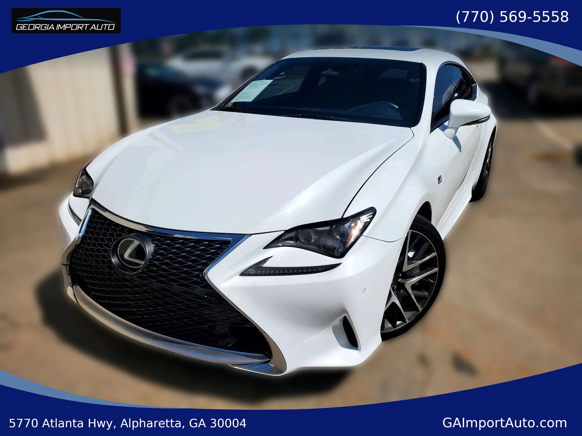 Used 2018 Lexus RC 300 F Sport RWD image 1
