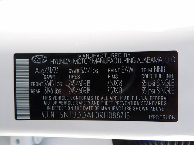 Certified 2024 Hyundai Santa Cruz XRT AWD/4WD image 31