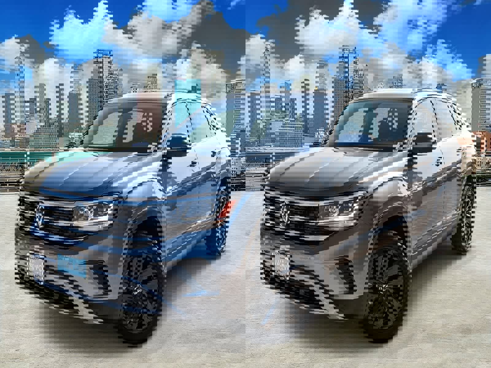 Used 2022 Volkswagen Atlas Cross Sport SE w/ Black Wheel Package