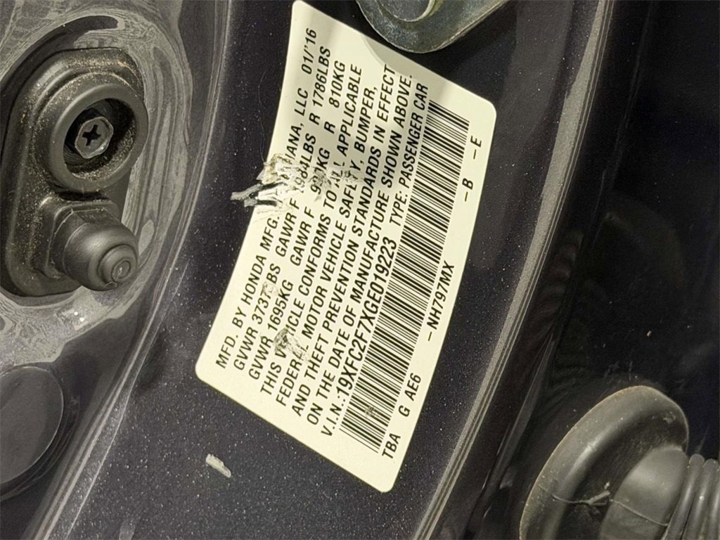 Used 2016 Honda Civic EX image 30