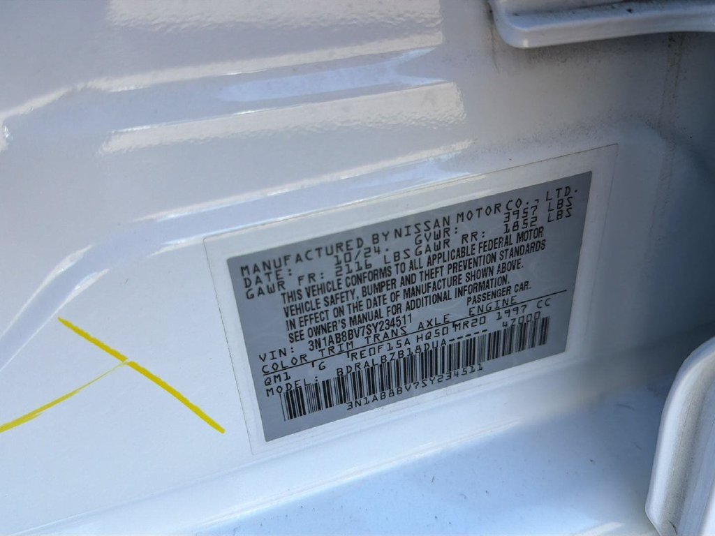 Used 2025 Nissan Sentra S FWD image 28
