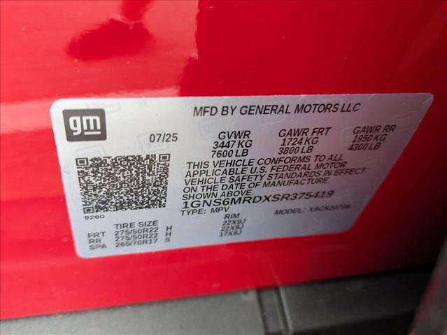 New 2025 Chevrolet Tahoe LS image 20