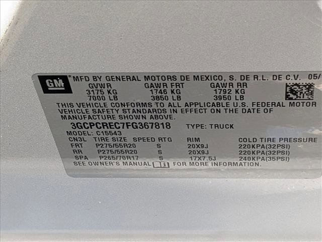 Used 2015 Chevrolet Silverado 1500 LT w/ LT Convenience Package image 15