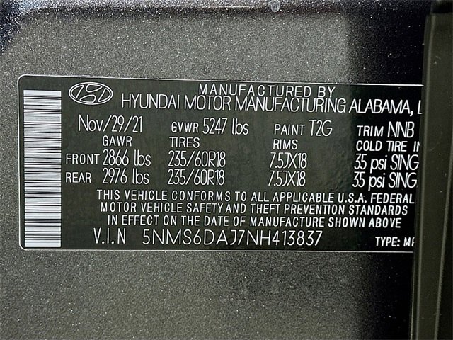 Used 2022 Hyundai Santa Fe XRT w/ Cargo Package image 31