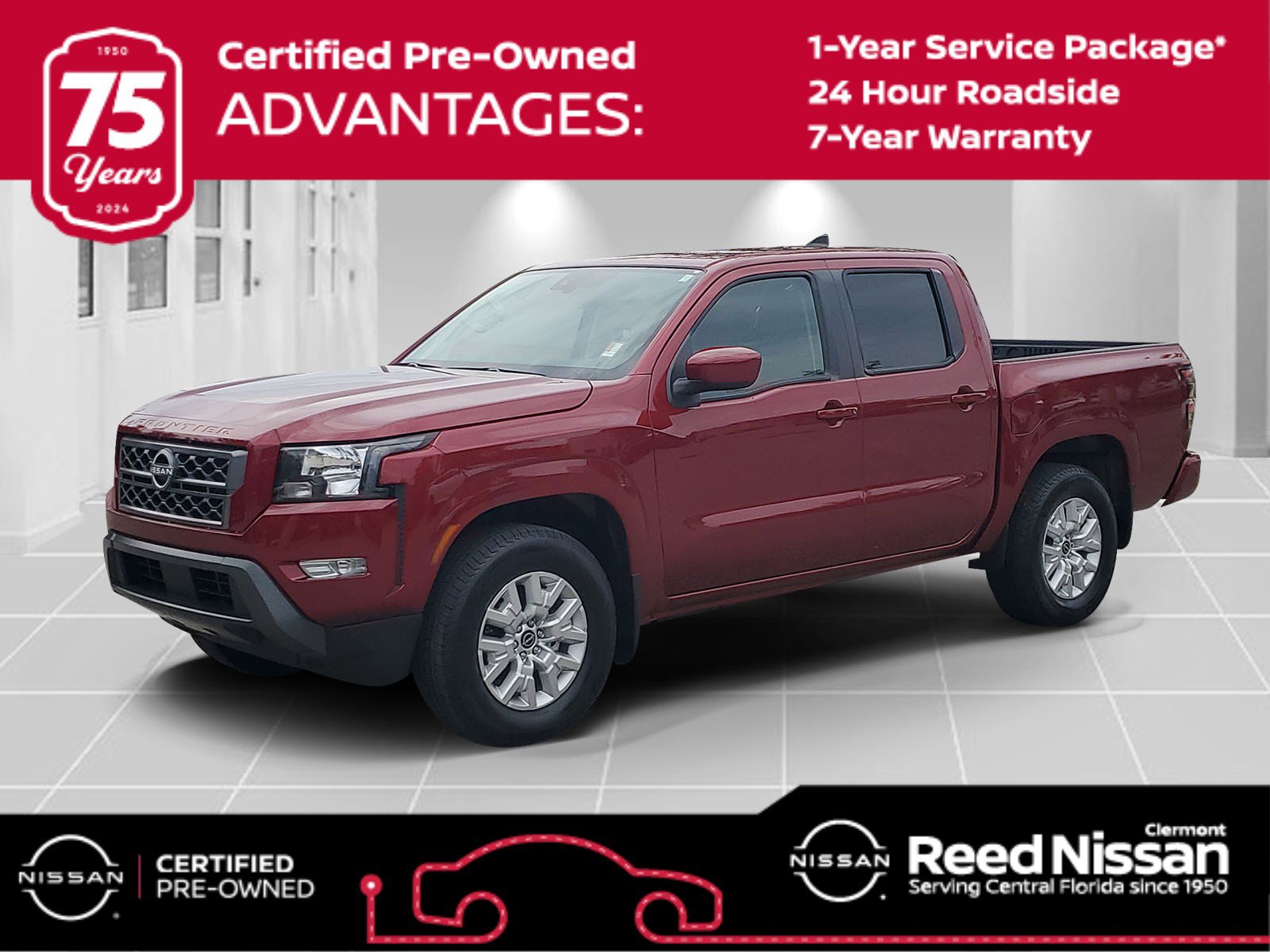 Certified 2023 Nissan Frontier SV w/ SV Convenience Package