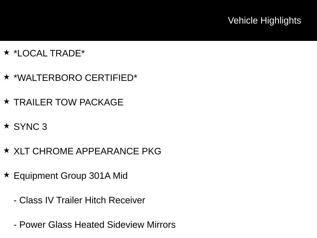 Used 2016 Ford F150 XLT w/ Equipment Group 301A Mid image 10