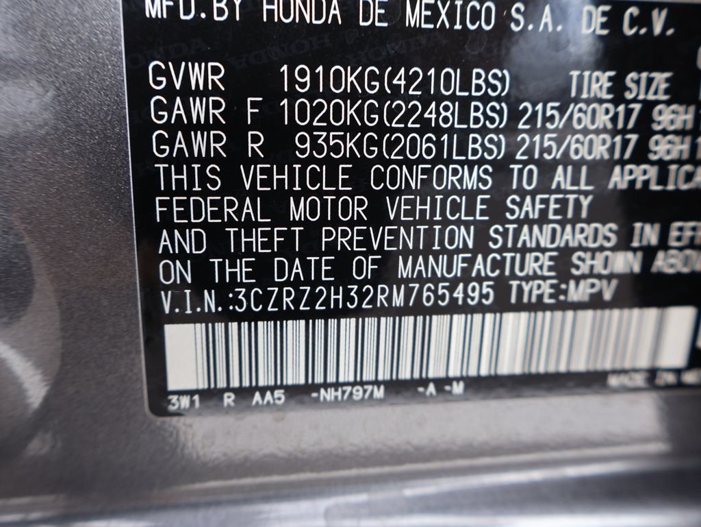 Certified 2024 Honda HR-V LX image 32