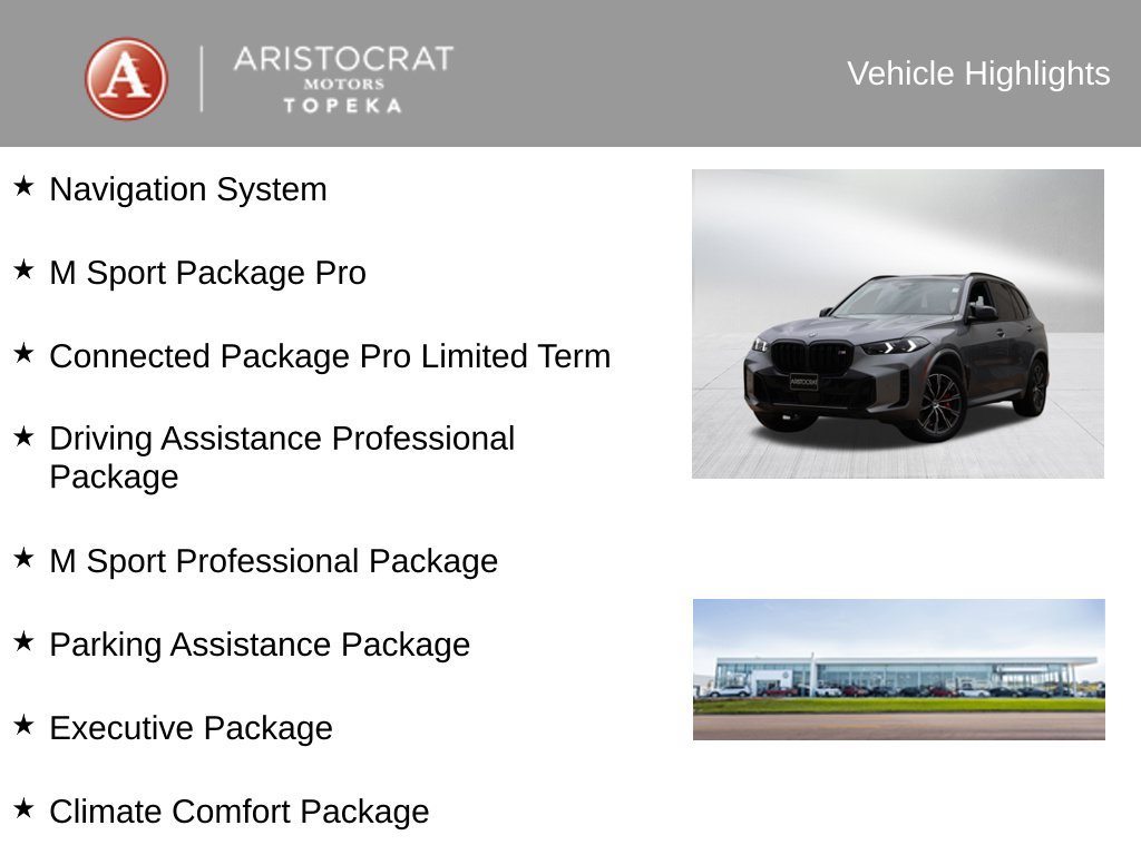 Certified 2026 BMW X5 M60i AWD/4WD image 4