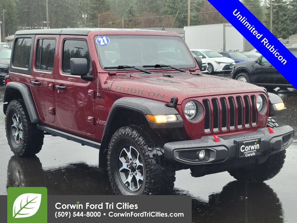 Used 2021 Jeep Wrangler Unlimited Rubicon