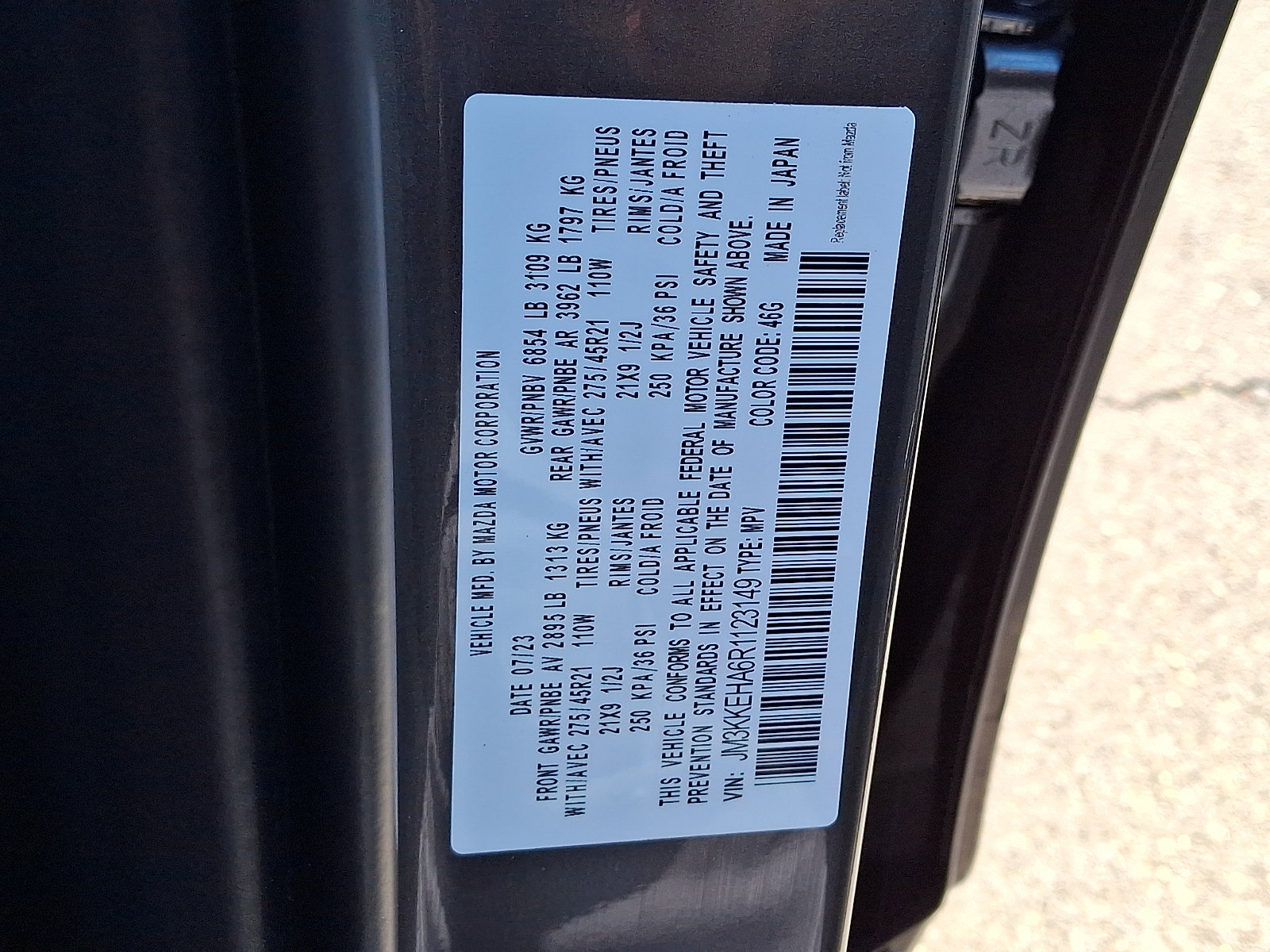 Certified 2024 MAZDA CX-90 Plug-In Hybrid w/ Premium Plus image 30