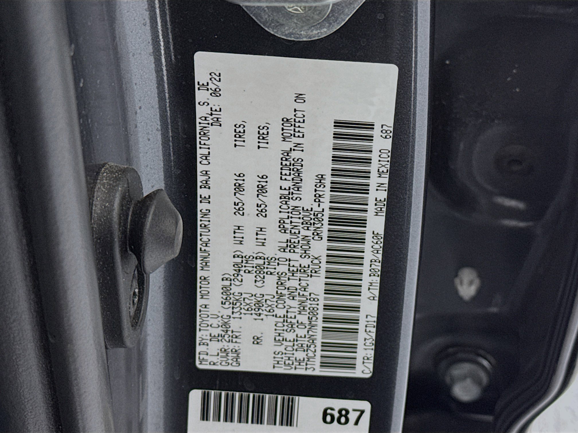 Used 2022 Toyota Tacoma TRD Off-Road image 29