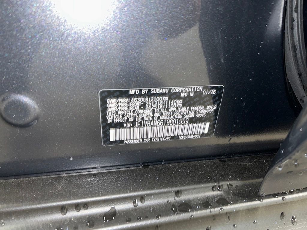 New 2026 Subaru WRX Limited image 15