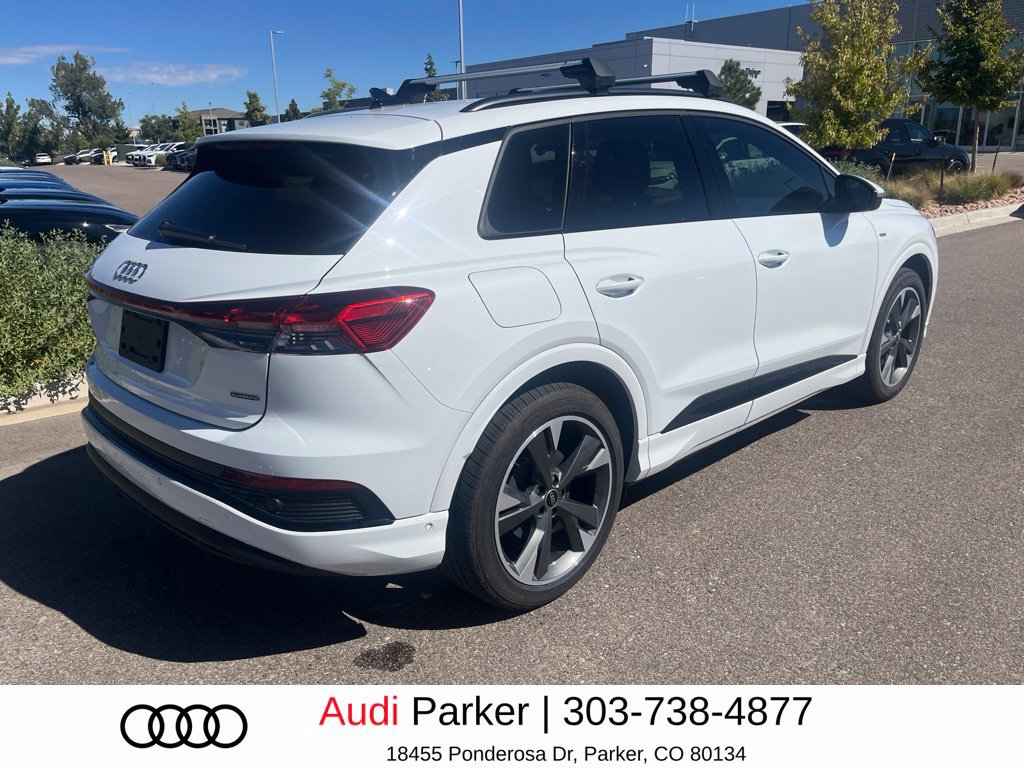 Used 2024 Audi Q4 e-tron Prestige w/ Black Optic Package AWD/4WD image 3