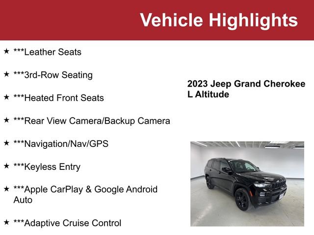 Used 2023 Jeep Grand Cherokee L Laredo image 2